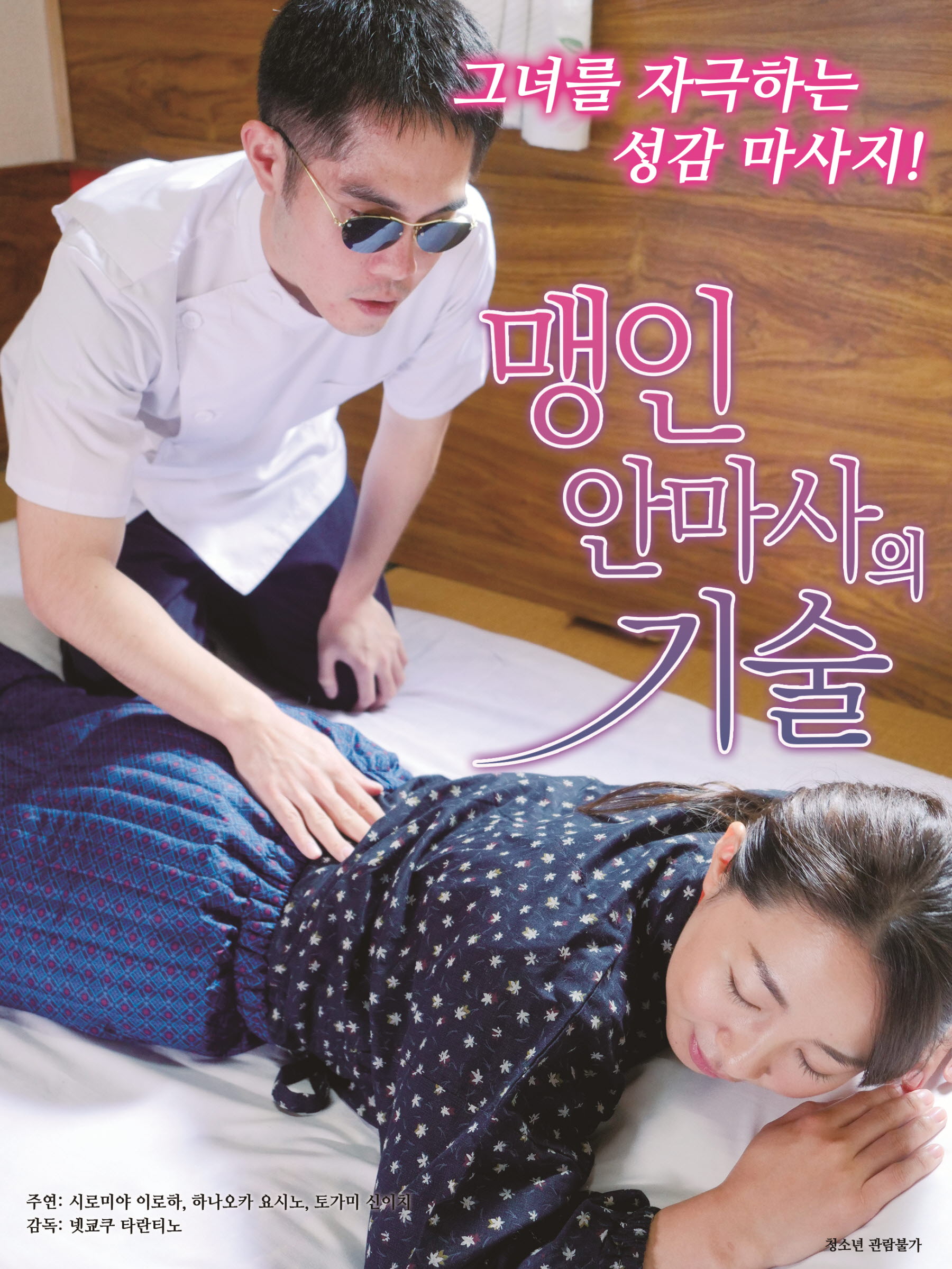 맹인 안마사의 기술