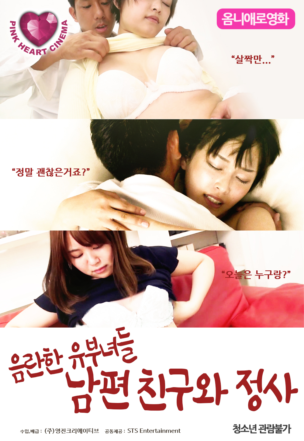 음란한 유부녀들:남편친구와 정사